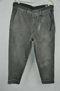 Diesel Carrot-Chino Low Crotch M0849T Gray Mens Jeans size 32 - Picture 1 of 10