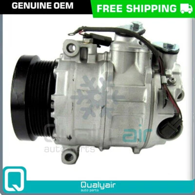 Compresor de aire acondicionado OEM Denso 7SEU17C para Mercedes-Benz SL500 QR Foto 1 de 4