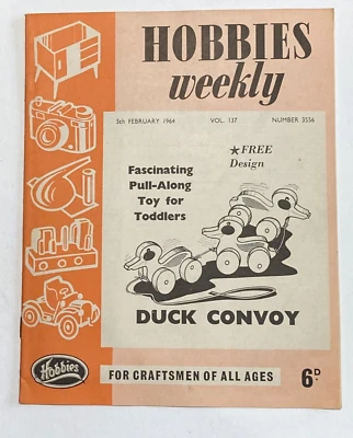 HOBBIES WEEKLY MAGAZINE - FEBRUARY 5th 1964 - #3556 - Image 1 of 2