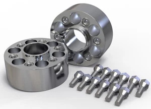 55MM 6X130 84,1MM ESPACIADOR DE RUEDA HUBCÉNTRICO KIT HECHO EN EL REINO UNIDO MERCEDES SPRINTER 906 907 - Imagen 1 de 1