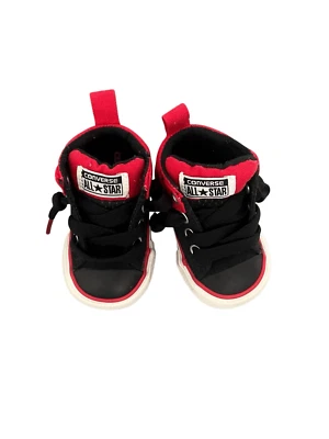 Zapatos Converse Rojo y Negro Bebé Talla 2 Foto 1 de 4