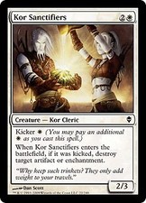 Zendikar Kor Sanctifiers x4 Magic The Gathering NM