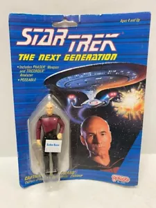 Star Trek The Next Generation - Jean Luc Picard - Galoob 1988 Figure - Picture 1 of 2