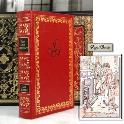 PRIDE AND PREJUDICE - JANE AUSTEN - Easton Press - 100 Greatest Foto 1 de 4