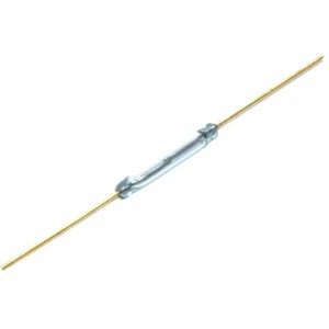 14x2mm Glass Reed Switch Magnetic NO Trigger Green Burglar Sensor Flux Workshop - Picture 1 of 2