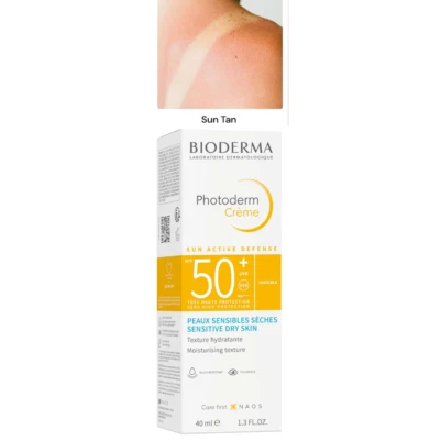 Bioderma Photoderm Creme SPF 50+ Sunscreen Cream tanning & dullness vit. C 40ml - Image 1 of 4