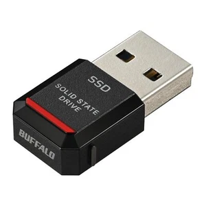 SSD BUFFALO Ultra Compact Portable 500 Go USB3.2 Gen2 SSD-PST500U3-BA Expédition en 1 jour - Photo 1/9