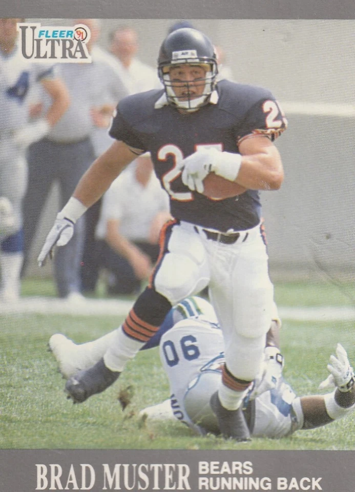FREE SHIPPING-MINT-1991 Fleer Ultra Brad Muster #158 BEARS - Image 1 of 1