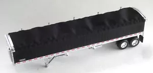 DCP BLACK WILSON HIGH SIDE GRAIN TRAILER 60-1581 T - Picture 1 of 1
