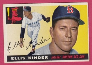1955 Topps # 115 Ellis Kinder - Red Sox (EX-MT)