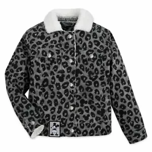 Disney Mickey Mouse Grayscale button up Jacket for Girls child Size 4 - Picture 1 of 3