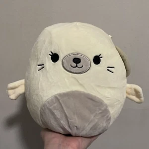 NWT Squishmallows Lucille the Seal 8" Stuffed Animal Plush - Picture 1 of 3