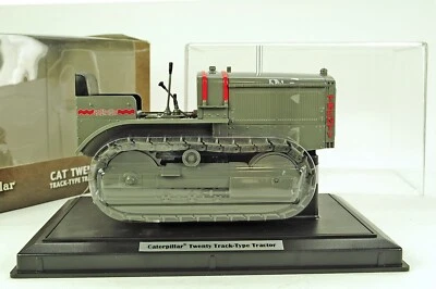 Tractor Norscot Caterpillar 20 Tractor Tipo Oruga Edición Coleccionista 1/16 Die-cast Sin usar, en caja Foto 1 de 3