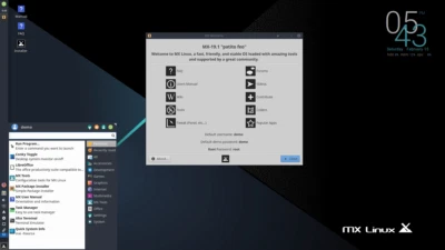 MX Linux DVD avviabile - Elegant and efficient desktop OS on DVD - Immagine 1 di 2