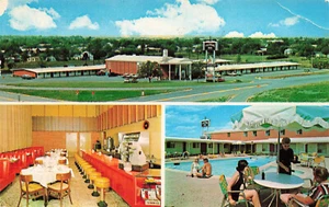 ABILENE TX TEXAS COLONIAL INN MOTEL 1967 POSTAL VINTAGE CARRETERA 073124 T - Imagen 1 de 2
