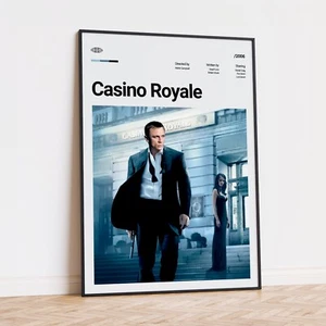 Casino Royale 2006 Movie Film Poster Art Print - Picture 1 of 2