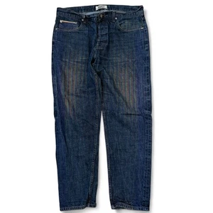 Naked & Famous Easy Guy New Rainbow Core Selvedge Indigo Denim Jeans Men’s 38x31 - Picture 1 of 6