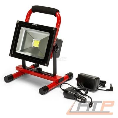 VELAMP CYCLOP AKKU BAUSTRAHLER LED COB 20W STRAHLER FLUTER SCHEINWERFER - Bild 1 von 2