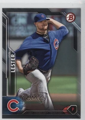 2016 Bowman Silver Jon Lester #17 - Image 1 of 2