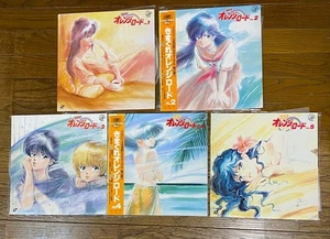 Kimagure Orange Road Vol. 1 - 5 JAPAN ANIME LASERDISC - Picture 1 of 9