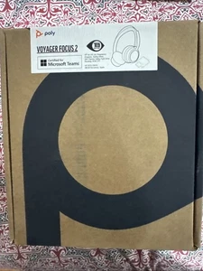 Poly Voyager Focus 2 UC Stereo Bluetooth Headset (Microsoft Teams Certified) - Picture 1 of 4