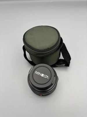 Minolta MD 50mm 1:2 F2 Camera Lens! ~ Tested Works - Image 1 of 4