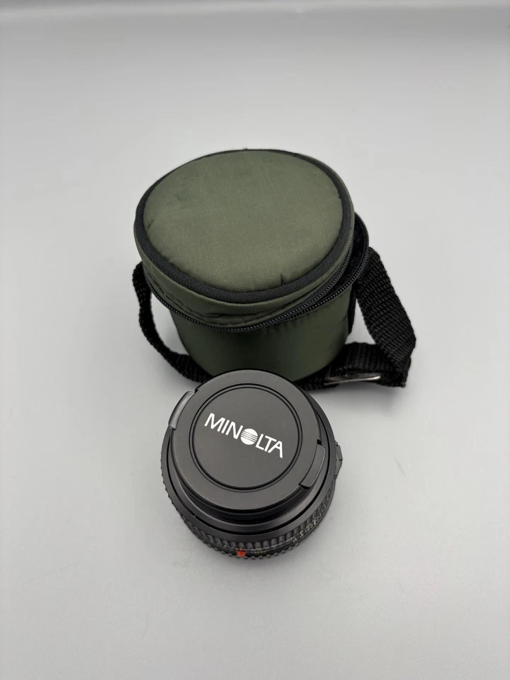 Minolta MD 50mm 1:2 F2 Camera Lens! ~ Tested Works - Image 1 of 4