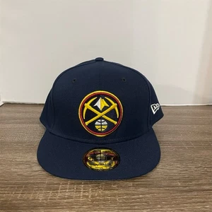 Denver Nuggets New Era 9FIFTY Blue Snapback Hat Unisex Adjustable - Picture 1 of 8