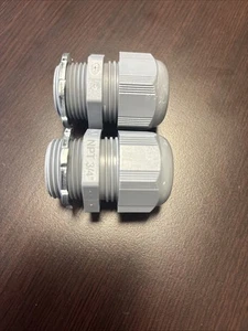 THOMAS & BETTS 3/4" CABLE GLÁNDULA / ALIVIO DE TENSIÓN, NYLON (PAQUETE DE 2) - Imagen 1 de 4