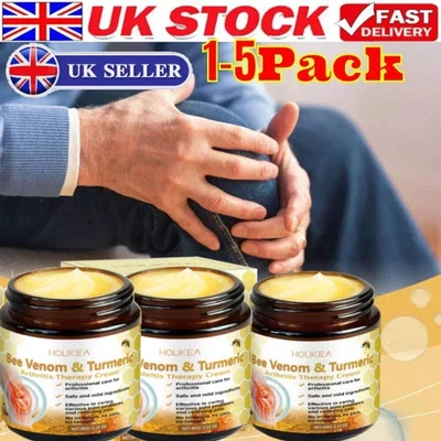 Bee-Venom&Turmeric Joint-Bone Healing-Arthritis Pain Relief Care Cream 60g
