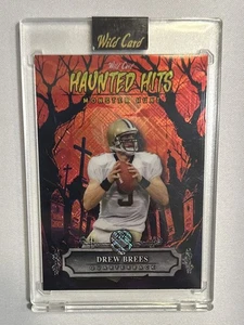 Comodín Drew Brees Red Shimmer Haunted Hits 2025[2/2][#HHC-DB][Saints] - Imagen 1 de 2