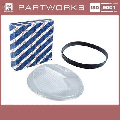 Scheinwerferglas für PORSCHE 911 F/G '70- 964 Streuscheibe + Dichtung L=R BOSCH - Bild 1 von 4