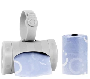 Ubbi Retractable On the Go Bag Dispenser for Travel, Diaper Bag Accessory Must - Picture 1 of 7
