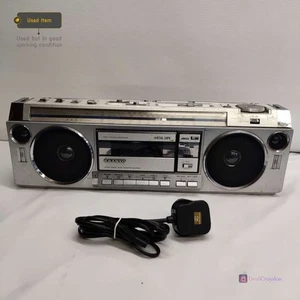 SANYO M7950LG FM MW LW SW 4 BAND STEREO CASSETTE RADIO RECORDER PLAYER GHETTOBLASTER - Bild 1 von 10