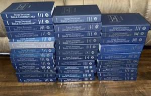 Jimmy Swaggart Bible Commentary Almost Complete Hardcover Book Lot Of 36 Volumes - Picture 1 of 11