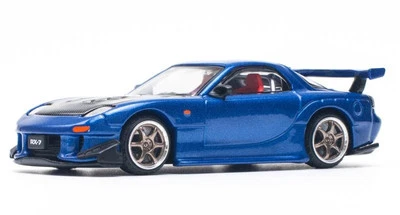 MAZDA RX-7 (FD3S) - RE-Amemiya Widebody  - bluemetallic - Pop Race 1:64 - Immagine 1 di 4