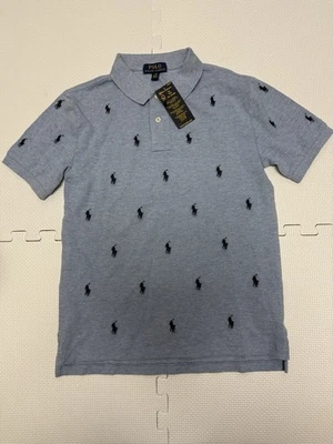 Polo Ralph Lauren Niños Todo Poni Polo Azul Nuevo con Etiquetas Talla M 10-12 Envío Gratis Foto 1 de 4