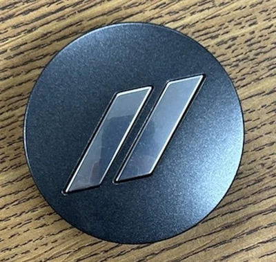 2 1/2" Dodge Challenger, Charger, Durango Charcoal Center Cap #6CZ27RXFAA single - Image 1 of 2