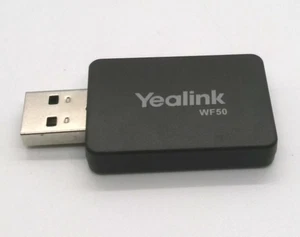 Adaptador Wi-Fi Yealink WF50 para teléfono IP/USB Dongle externo - negro - Imagen 1 de 2