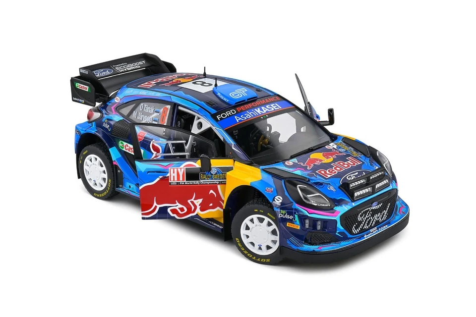 2023 Ford Puma Rally1 Hybrid Nº8 Tanak/Jarveoja Ganador Rally Suecia 1 18 Solido