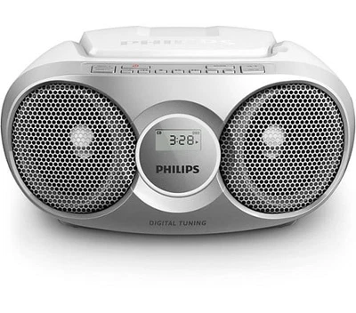 Philips AZ215S silber Radiorekorder mit CD-Spieler #1906889 - Bild 1 von 2