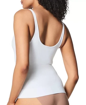 Camiseta sin mangas Spanx para mujer con forma sin costuras - blanca talla M Foto 1 de 4