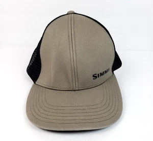 Cappello berretto camionista snapback Simms pesca adulto uomo taglia unica grigio nero outdoor - Foto 1 di 10