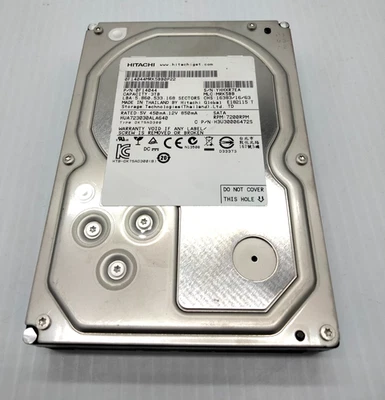 Disco duro SATA Hitachi HUA723030ALA640 0F14044 3 TB 7200 RPM 6 Gb/s 3,5" Foto 1 de 3