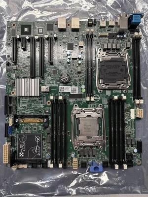 DELL POWEREDGE R430 R530 DUAL-SOCKET SERVER BOARD CN7X8 W/ INTEL SR2R6 CPU - Image 1 of 4