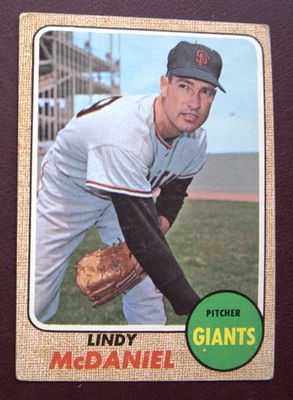 1968 Topps Lindy McDaniel (San Francisco Giants) #545 VG - Image 1 of 2