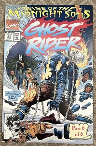 Ghost Rider #31 #V2 Rise of the Midnight Sons Part 6 of 6 Excellent High Grade - Picture 1 of 2