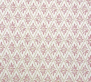 KRAVET MALINA AZALEA SOFT RED GEOMETRIC FLORAL MULTIPURPOSE FABRIC BY YARD 54"W - Picture 1 of 7