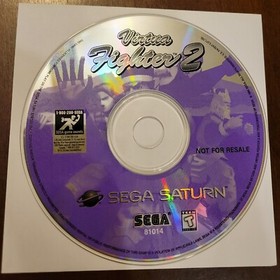 Virtua Fighter 2 (Sega Saturn, 1996) Disc Only - Tested 