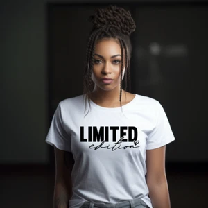 Limited Editions T-Shirt, Casual Short Sleeve Shirt for Daily Wear - Picture 1 of 21